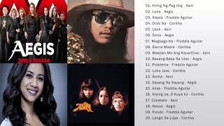 Best Of Asin & Aegis, Freddie Aguilar, Coritha | Best OPM TagaLOG Love Songs Of All time