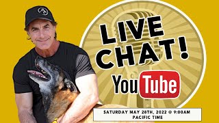 LIVE CHAT - Q&A for Dog Trainers, Owners and all Dog Lovers!