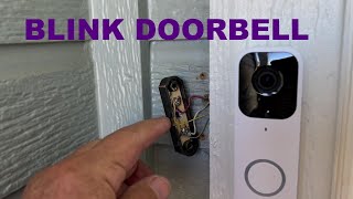 Blink Doorbell Install Wired
