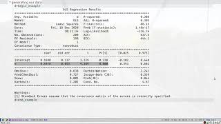 generating data to identify causal effects with python and emacs
