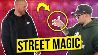 HE FREAKED OUT // Street Magician Scotland//CAMERON YOUNG //SCOTTISH MAGICIAN