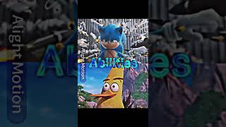 Sonic (Sonic 1) VS Chuck (Angry Birds) #shorts #edit #sonicthehedgehog #angrybirds