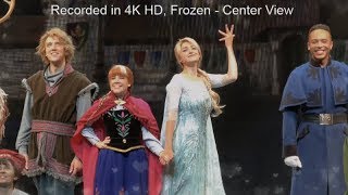 [4K HD] Frozen Live at the Hyperion Theatre  Center View!!