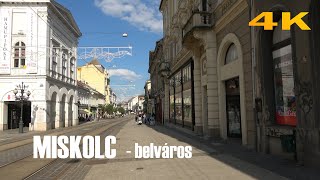 [4K] Walk in Miskolc - Belváros