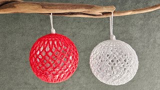 Boule de Noël 1 (partie1) crochet tuto