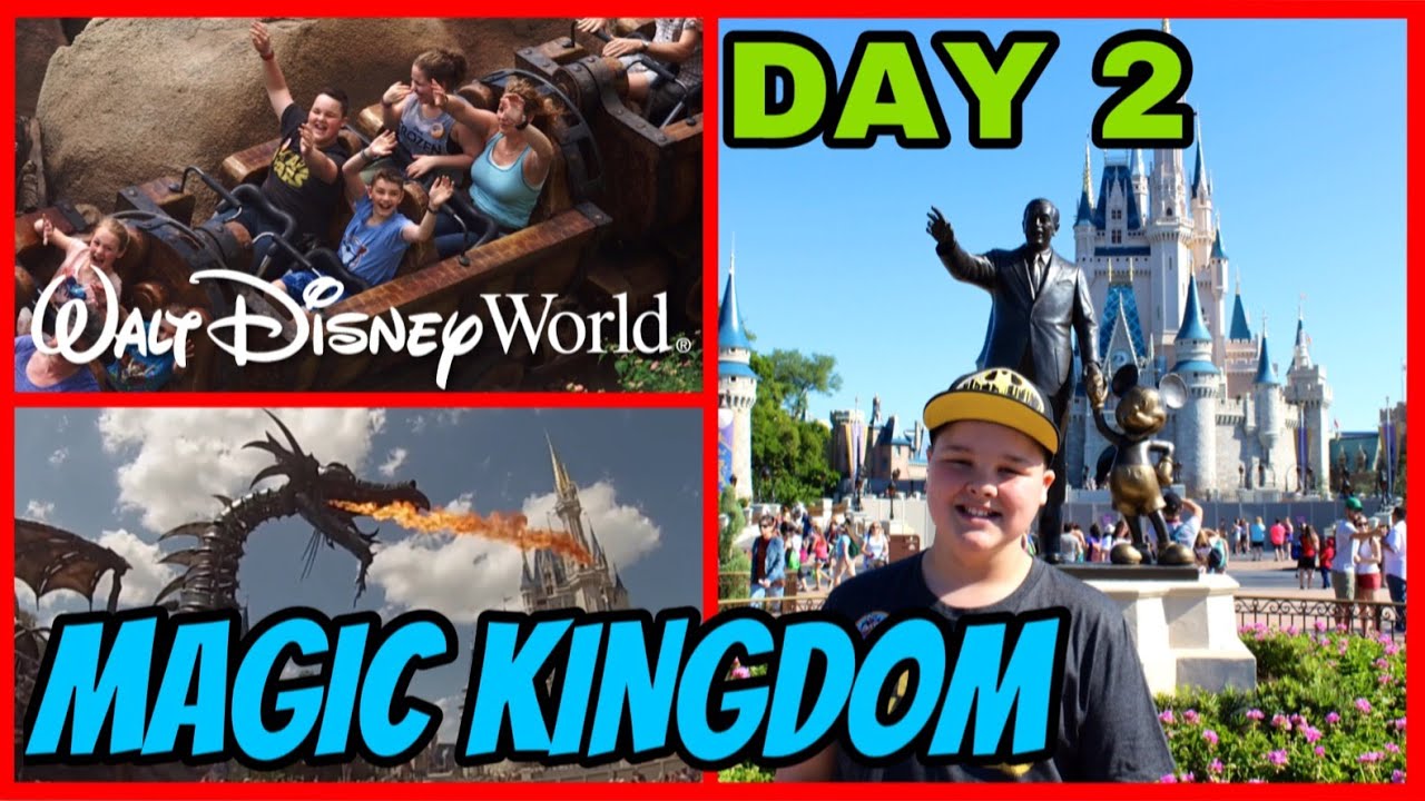 Disney World Vlogs 2016 Day 2 Magic Kingdom Youtube