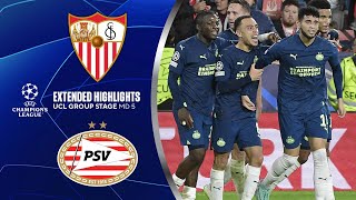 Sevilla vs. PSV: Extended Highlights | UCL Group Stage MD 5 | CBS Sports Golazo