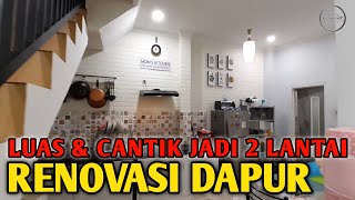 RENOVASI DAPUR RUMAH MINIMALIS FULL INSPIRASI ALL IN 100 JUTA | LIVING ROOM BUAT NONTON IKATAN CINTA