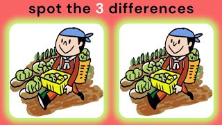 find the 3 difference |No135