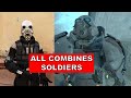 Half Life Alyx - All Types of COMBINE SOLDIERS