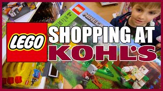 Greg & Clark Go LEGO Shopping At Kohl's