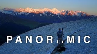 Sunrise Mountain PANORAMIC | Landscape PHOTOGRAPHY on LOCATION | Using a Polariser