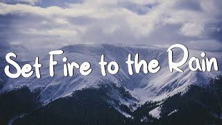 Adele - Set Fire to the Rain (Lyrics)  Rihanna, Eminem... (Mix Lyrics)