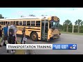 collier county public schools prepares for new school year transportation training day for bus d...