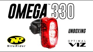 NiteRider® Omega™ 330 Bike Taillight Unboxing