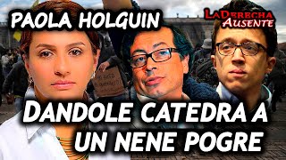 PAOLA HOLGUIN DAND0LE CATEDRA A NENE P0GRE