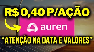 AURE3 SEMANA DECISIVA PARA OS DIVIDENDOS DE AUREN ENERGIA | ENTRA NA CARTEIRA DE INVESTIMENTOS?