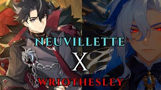 ASMR Neuvillette x Wriothesley - Melusine Issue