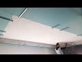 How to make a decorative gypsum board with hidden lighting