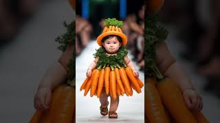 BABY Fashion Show Features AMAZING Kids in Vegetables Costumes 🥕🧅