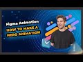 How to make a Hero Animation in Figma #shorts