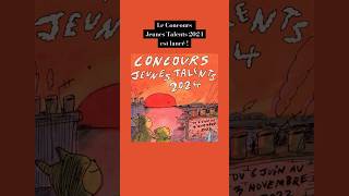 Le Concours Jeunes Talents 2024 est lancé ! Modalités sur notre site #youtubeshorts #bd #concours