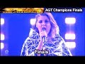 Cristina Ramos sings “Call Me” HER WILD SIDE COMES OUT | America's Got Talent Champions Finals AGT