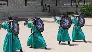 경복궁 수문군   Gyeongbokgung's  Royal Guard.  Seoul. Korea