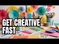 5 Minutes a Day to a More Creative You with Easy DIY Paper Crafts ideas | origami for kids