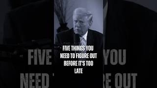 Five Things You Need To Figure out Before it’s Too.. Amazing Speech Donald Trump  Best Life Lesson..