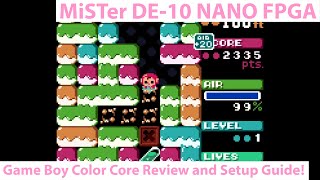 MiSTer FPGA DE-10 Nano - Game Boy Color Core Review and Setup Guide