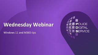 Wednesday Webinar: Windows 11 and Microsoft 365 tips for users