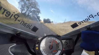 Cliffhanger Hillclimb 2020  2 min 17sec.420 aboard Jean-Pierre Bouchet Racing GSXR600