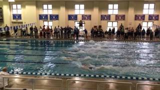 2017 MCT Girls 50 SC Meter Freestyle Final Heat 2