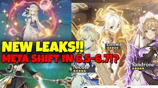 LATEST NEWS! Sandrone, Nicole, Linnea, Lohen FULL Kit Info - NEW CRAZY LEAKS ON THE NEXT CHARACTERS!