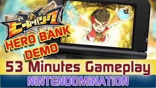 3DS - Hero Bank - 53 Minutes Demo Gameplay ヒーローバンク