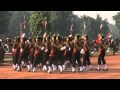 Guards March Past at Rashtrapati Bhavan during the Changing of the Guard, Delhi