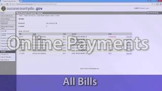 Sussex County, DE Property Tax Information Search Portal Tutorial