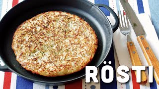 Rösti (3-Ingredient Crispy Potato Pancake) ロスティ じゃがいものパンケーキ スイスの伝統料理 | OCHIKERON | Create Eat Happy