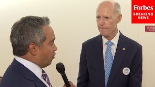 WATCH: Rick Scott Speaks Out After Losing Senate Majority Leader Contest To John Thune