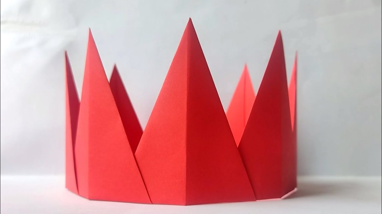 How To Make A Paper Crown | Paper Crown | Origami Crown | Paper Crown ...