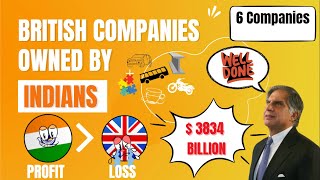 British Companies owned by INDIANS | INDIA rules the British