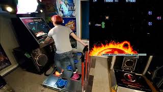 Gradius II (ARC) on a DDR machine