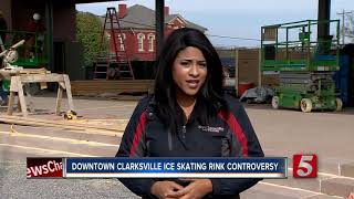 Downtown Clarksville Ice Skating Rink Causes Controversy