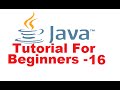 Java Tutorial For Beginners 16 - Introduction to Methods