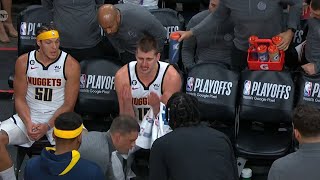 JOKIC YELLS AT ENTIRE TEAM "IM PLAYING 1 ON 5 OUT THERE! GET OUT THERE & PLEASE HELP"