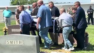 Funeral Procession and Graveside Service for Former Lafollette City Police Chief Ben Baird 