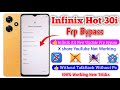 Infinix Hot 30i Frp Bypass Android 13 | Infinix Hot 30i (All Infinix) Google Account Bypass | 100%