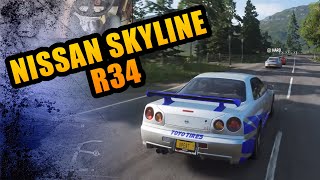 Nissan Skyline R34 - Forza Horizon 4 (Gameplay)