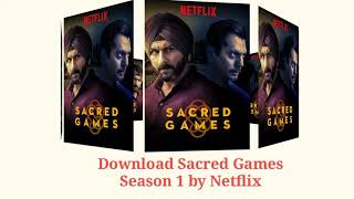 Sacred Games [Season 1] by Netflix Originals All Episodes Free Download HD 720p